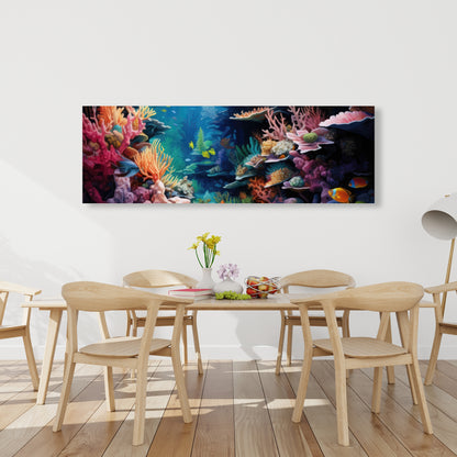 Coral - 32"x32" Canvas