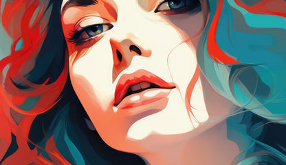 Dangerous Lips Tablecloth | White Indoor Outdoor Home Decor