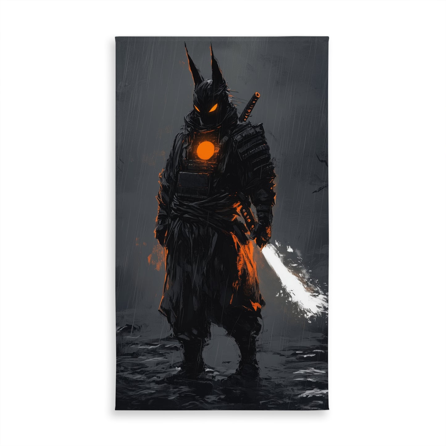 Blazing Black Indoor Outdoor Tablecloth for Home Decor