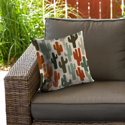 Desert Echoes Throw Pillow - Stylish Poly Twill Home Decor