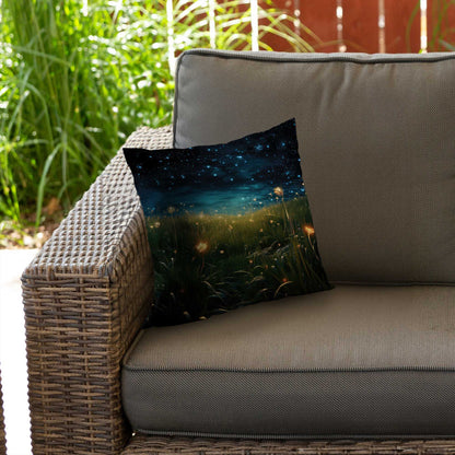 Coussin décoratif en sergé polyester « Ciel nocturne » | Accessoire de décoration intérieure