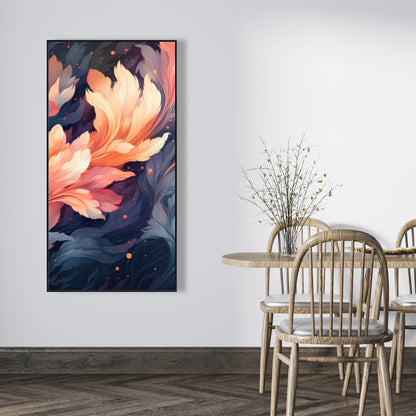 Ethereal - Orange Framed Canvas for Stylish Home Decor
