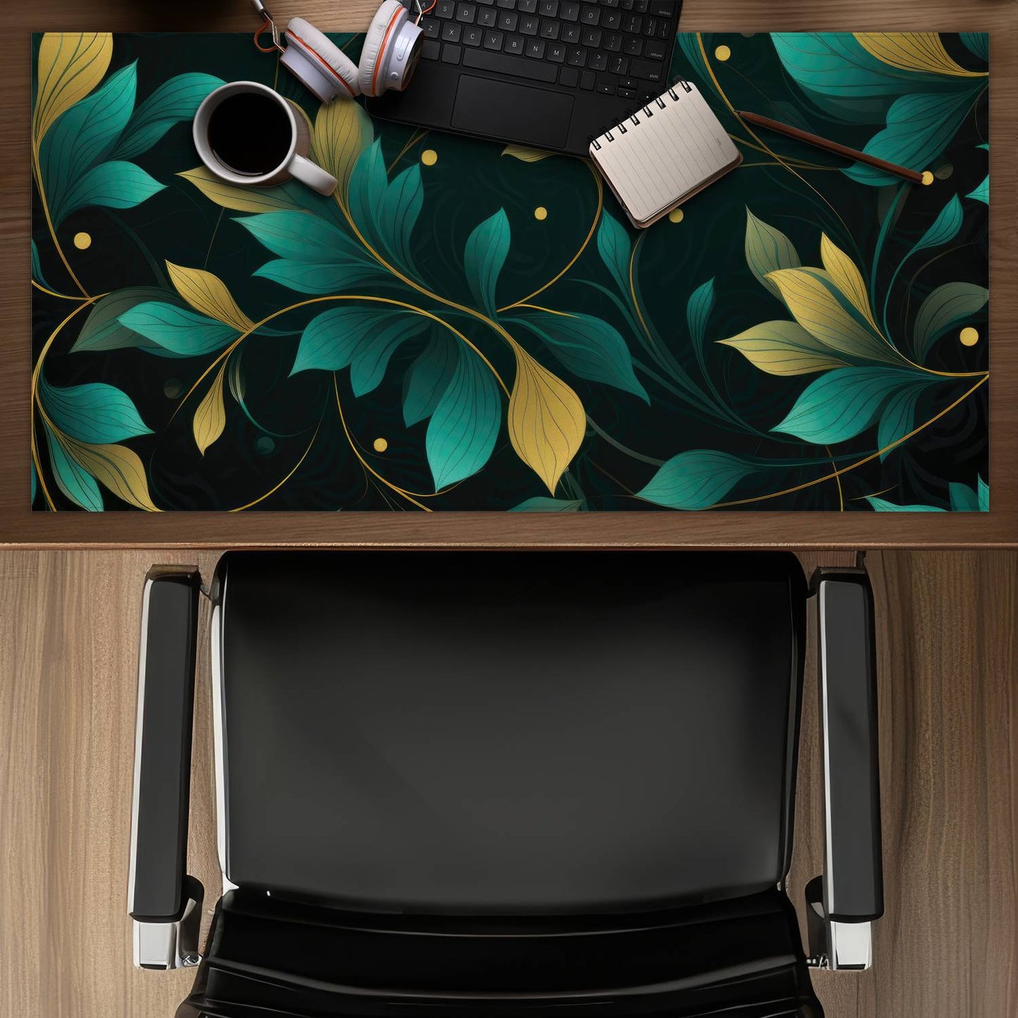 Twirling twigs - Desk mat - Print on demand