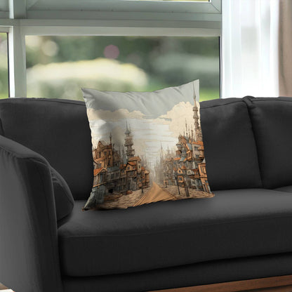 Doing well Beige Poly Twill Throw Pillow Insert | Home Decor