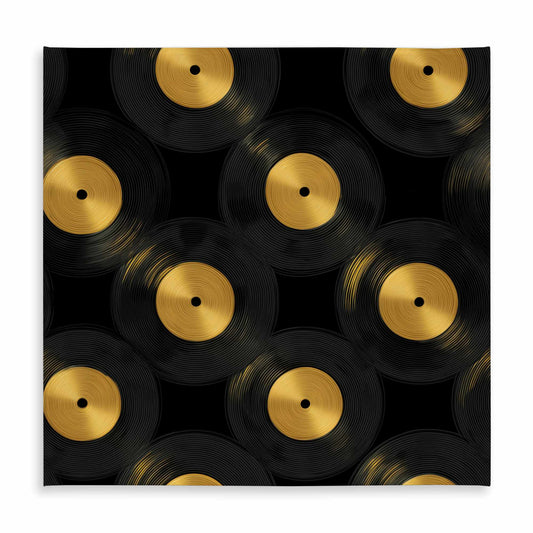 Nappe à cercles Golden Groove | Décoration intérieure et extérieure