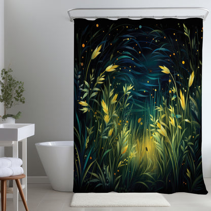 Lit plains - Shower Curtain