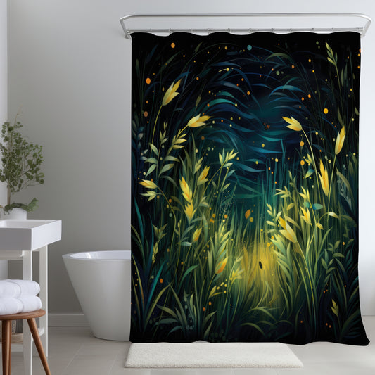 Lit plains - Shower Curtain