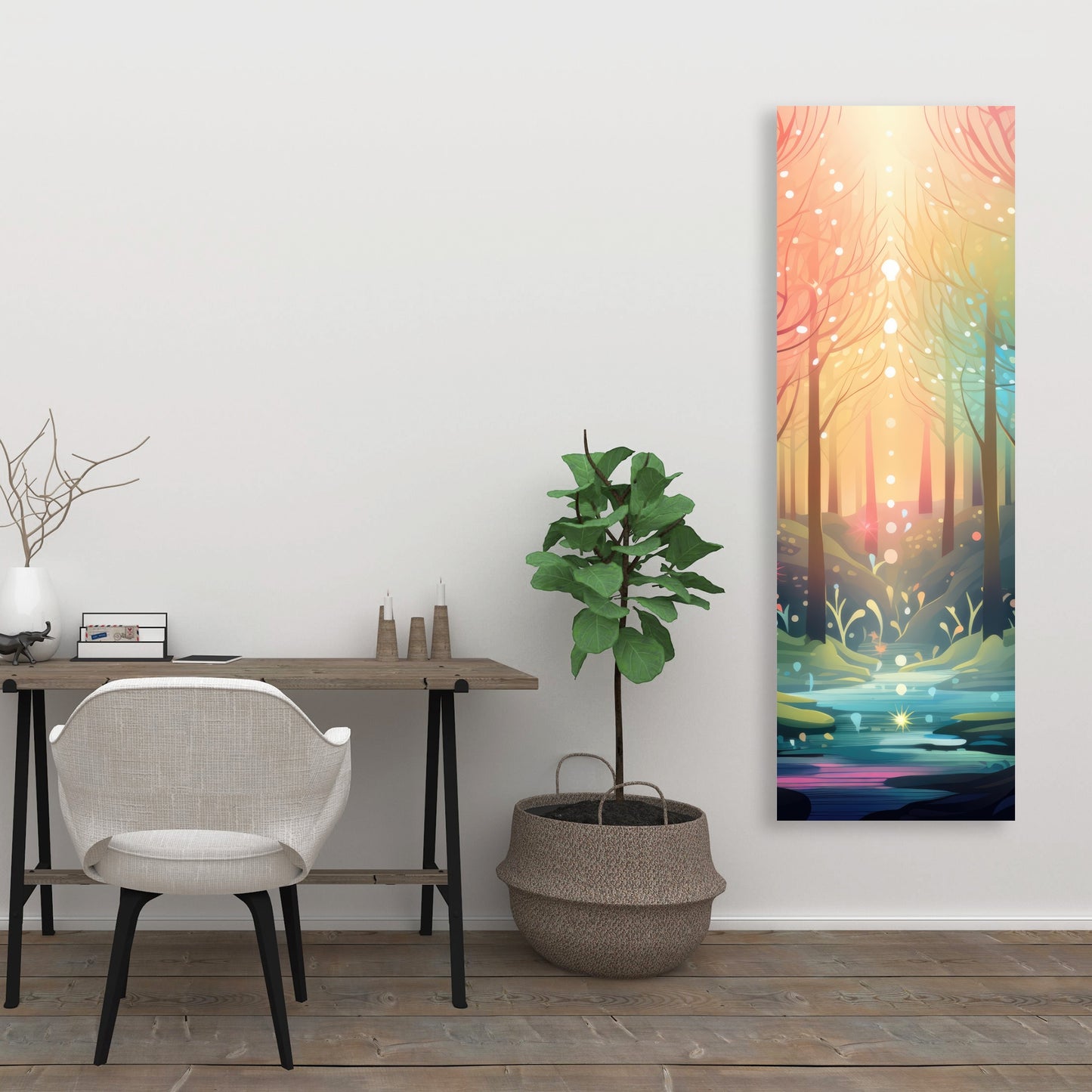 Magical forest - 32"x32" Canvas