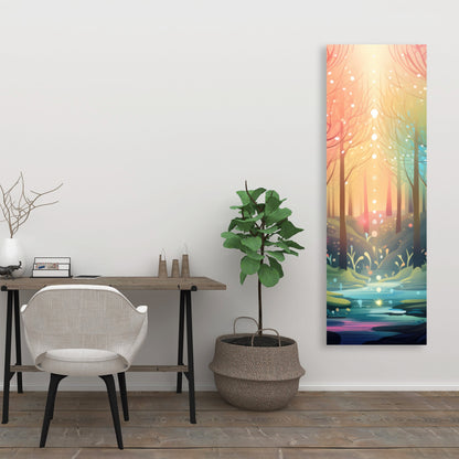 Magical forest - 32"x32" Canvas