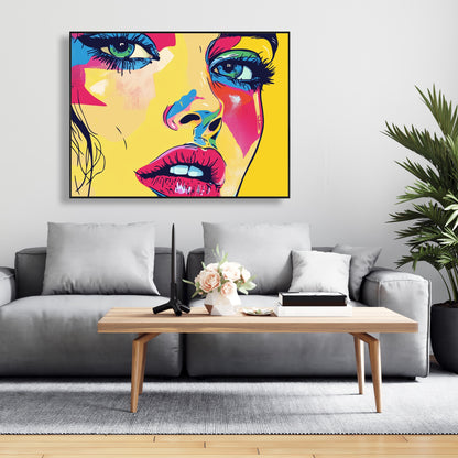 Glaze - 24"x24" Framed canvas