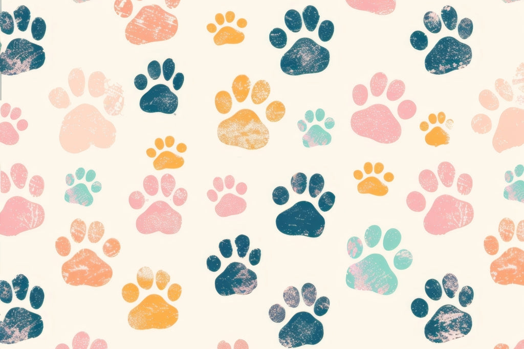 Tapis d'extérieur à motif Pattes adorables – Un accent de décoration élégant pour la maison