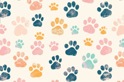 Tapis d'extérieur à motif Pattes adorables – Un accent de décoration élégant pour la maison