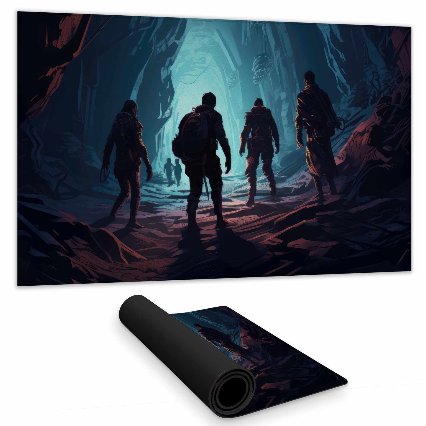 Tapis de jeu Secret Society - Surface de jeu élégante pour la décoration intérieure