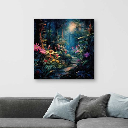 Against all odds - Purple Canvas for Home Decor | Unique Art