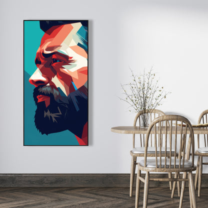 Hopeful - 36"x36" Framed canvas
