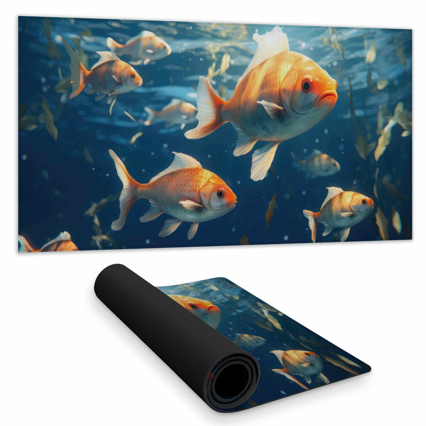 Free Flow Desk Mat - Stylish Home Decor, Smooth Surface