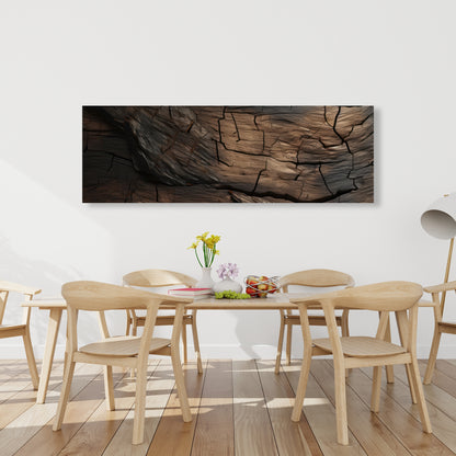 Brown wood - 32"x32" Canvas