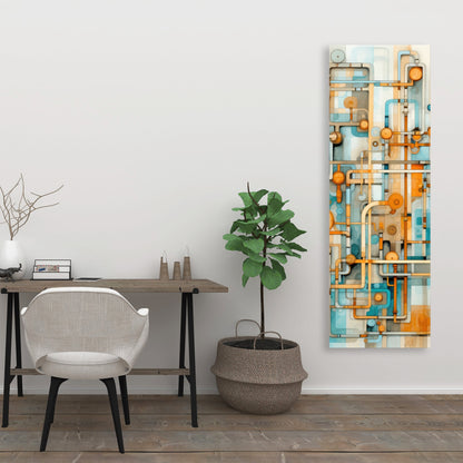 Like clockwork - 32"x32" Canvas