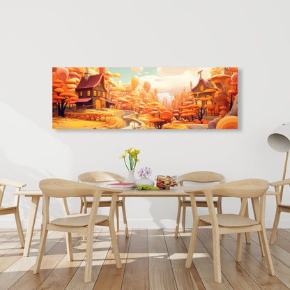 Honey land - 32"x32" Canvas