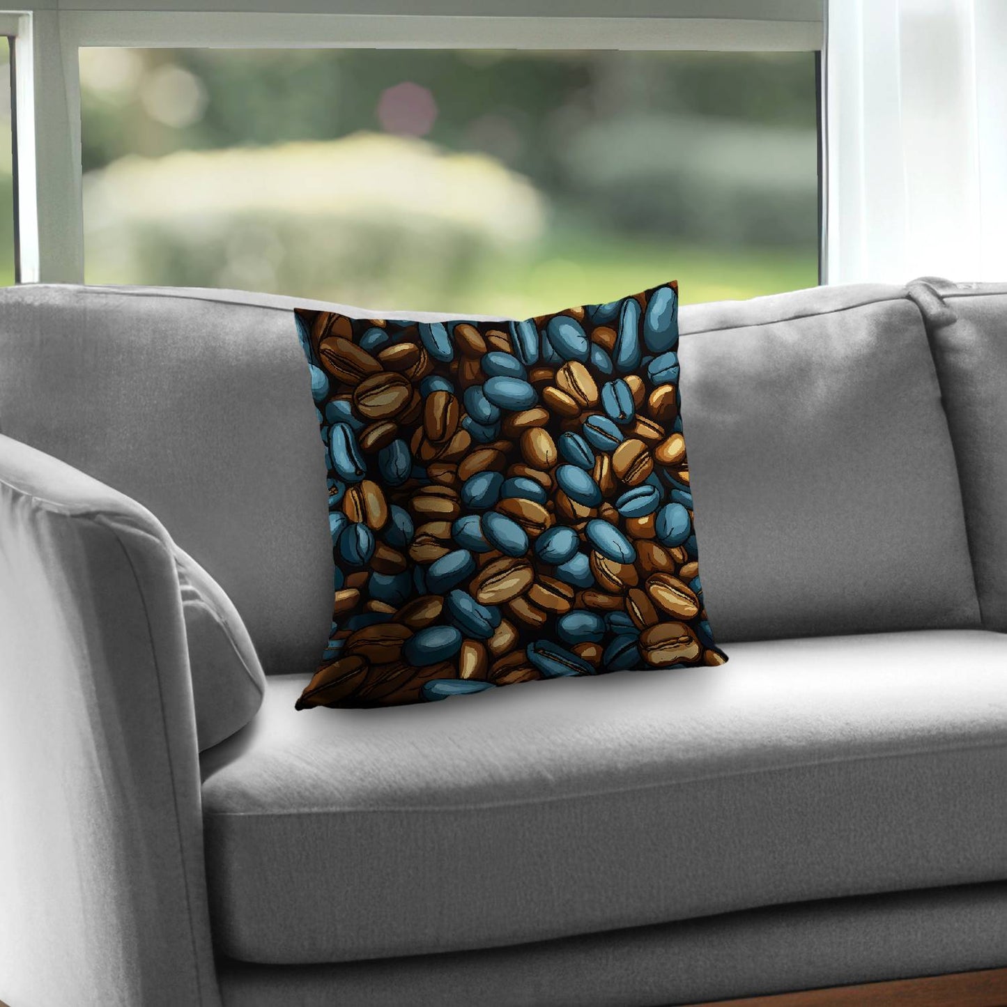 Contrasting taste - Throw pillow - Print on demand