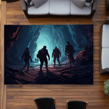 Tapis d'extérieur Secret Society | Accent décoratif élégant pour la maison