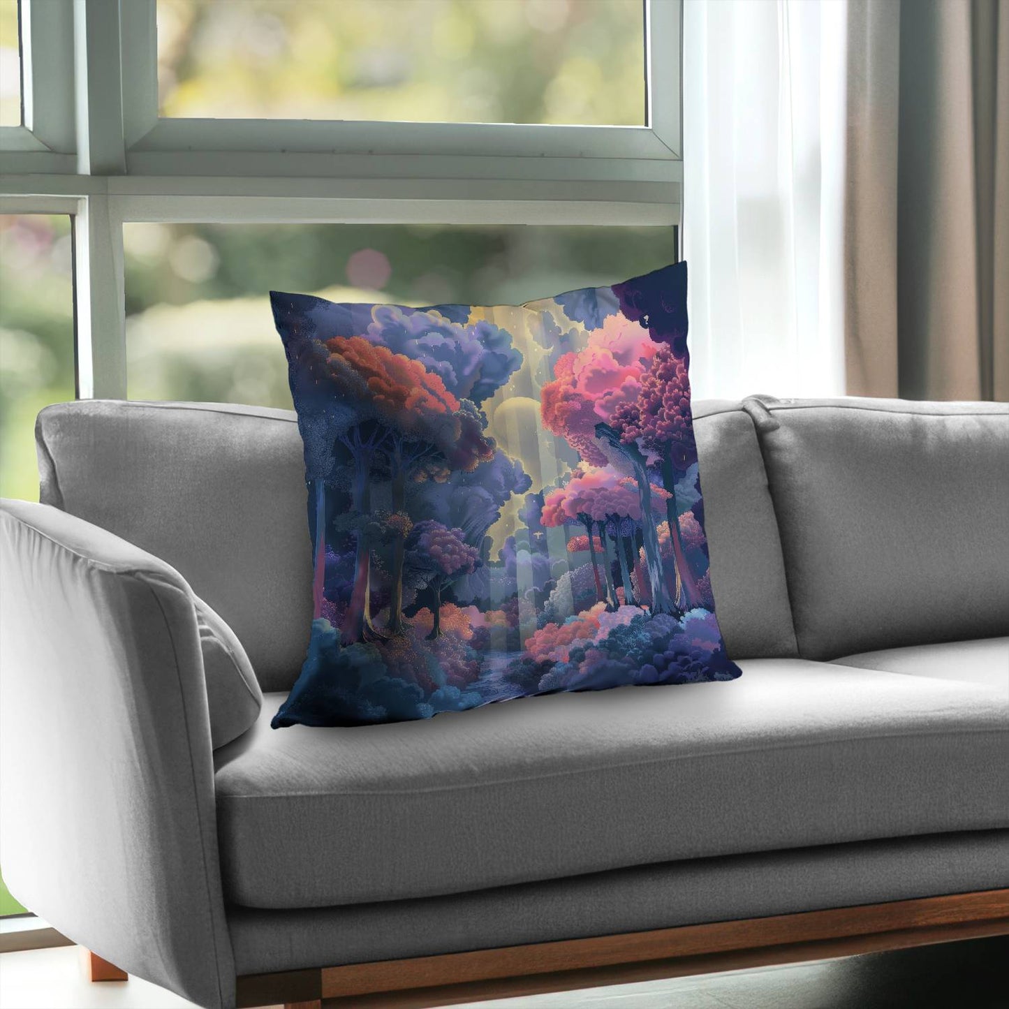 Beams - Throw pillow - Print on demand