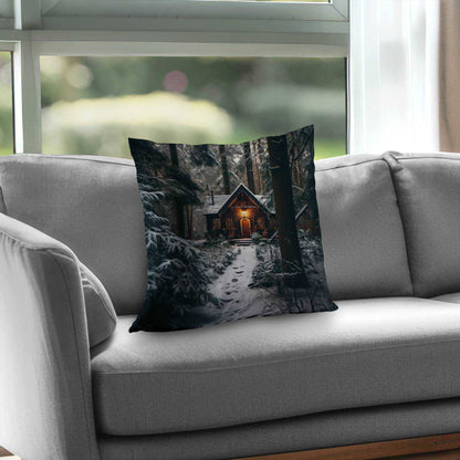 Coussin décoratif en sergé de polyester The One Cabin | Accessoire de décoration intérieure