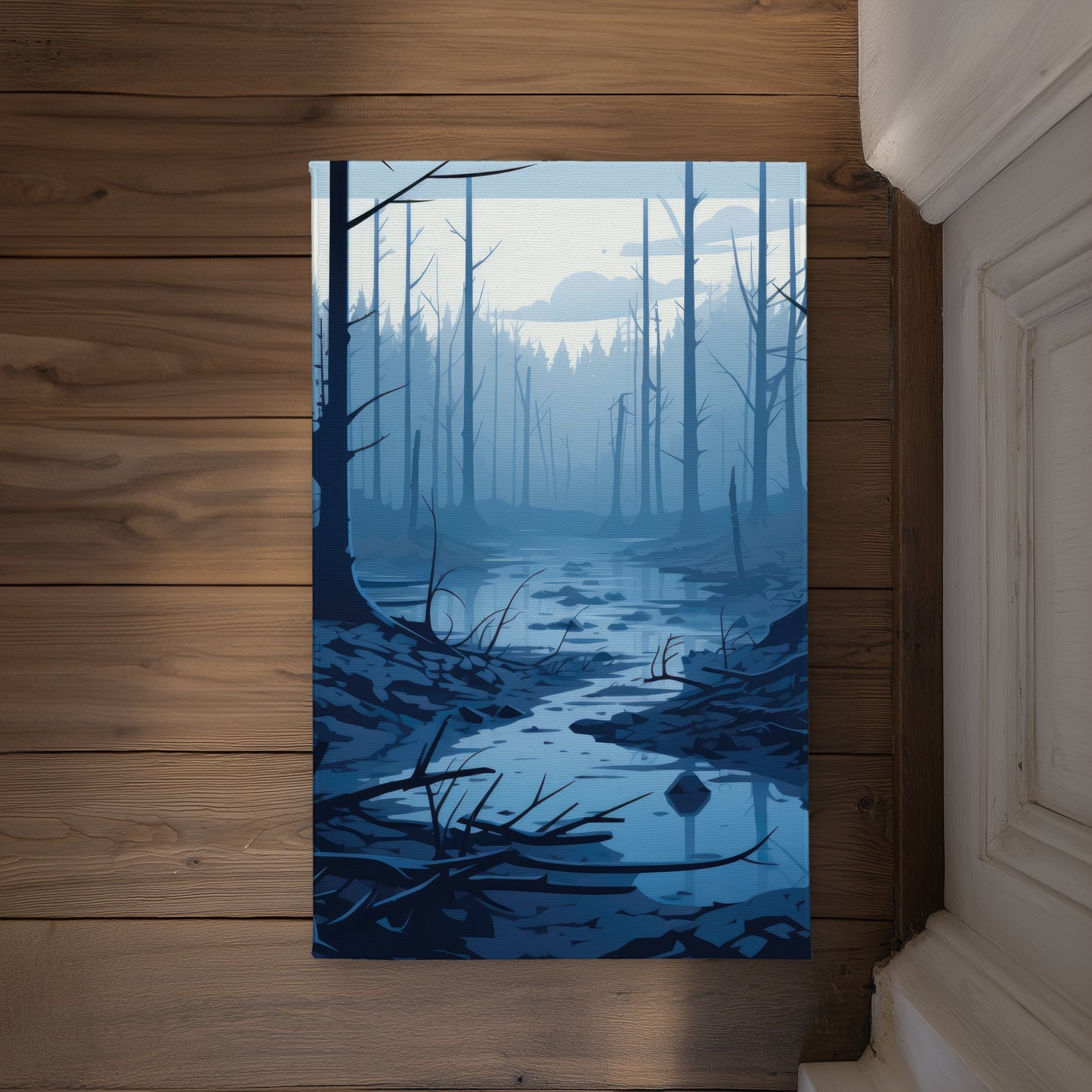 Dead Lands White Indoor Outdoor Door Mat | Home Decor