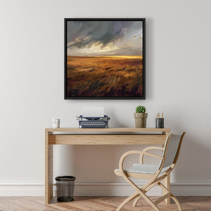Before the storm - 36"x36" Framed canvas