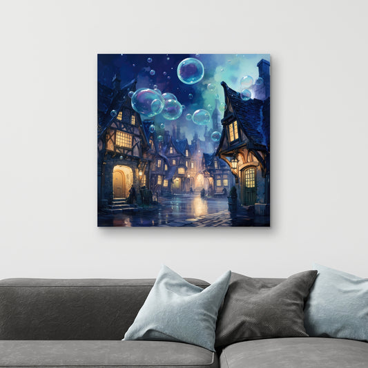 Floating through - 32"x32" Canvas