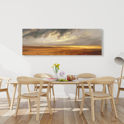 Before the Storm - Gray Canvas Art for Home Decor