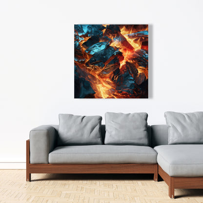Cursed visions - 32"x32" Canvas