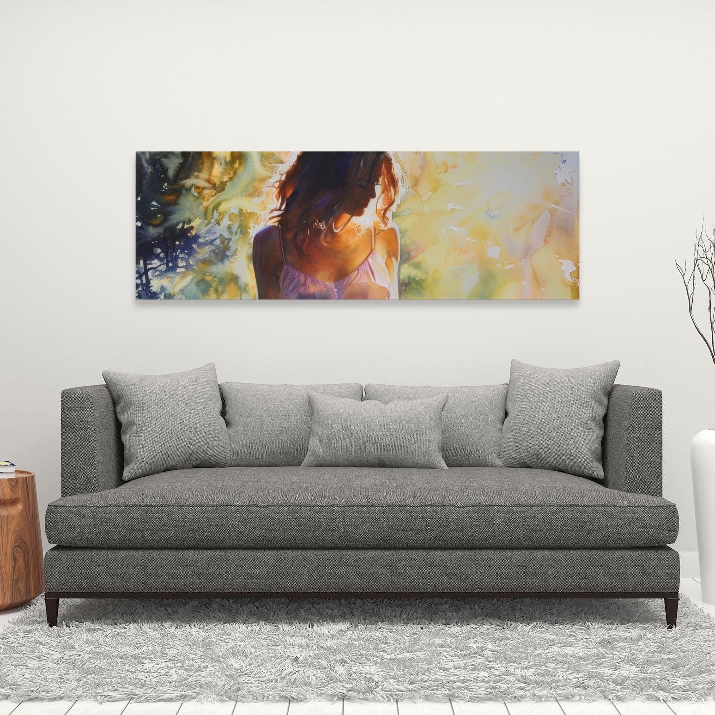 Out of the Water Canvas - Elegant Home Decor Art Piece