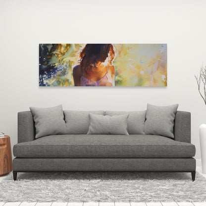 Out of the Water Canvas - Elegant Home Decor Art Piece