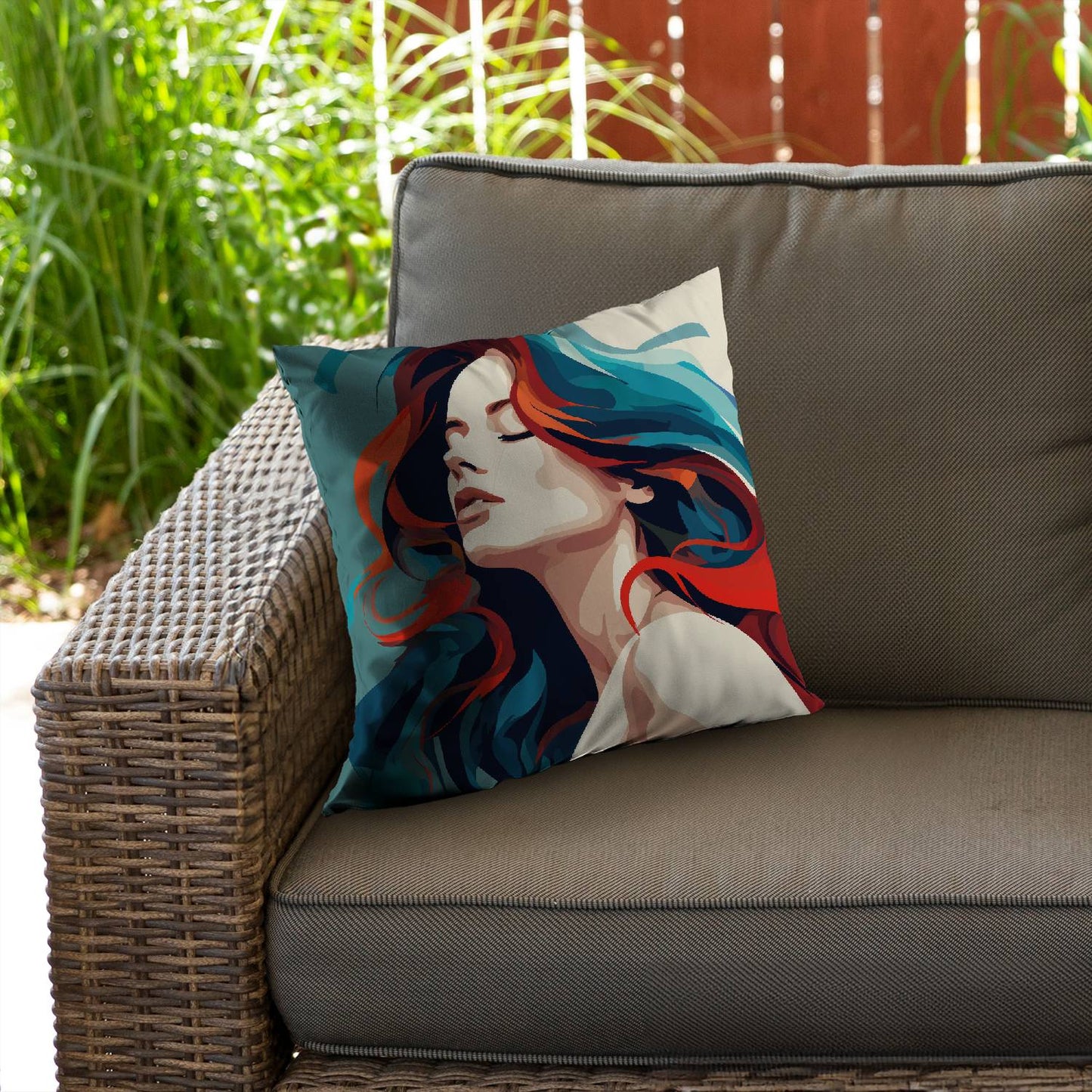 Zen - Throw pillow - Print on demand