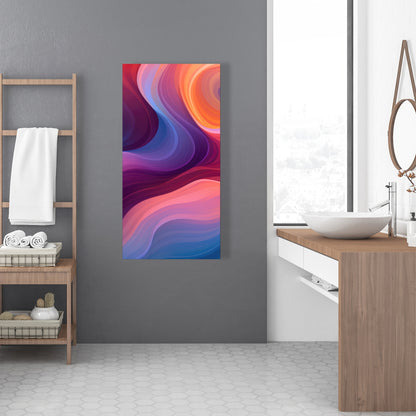 Purple Haze - Blue Canvas Art for Stunning Home Decor