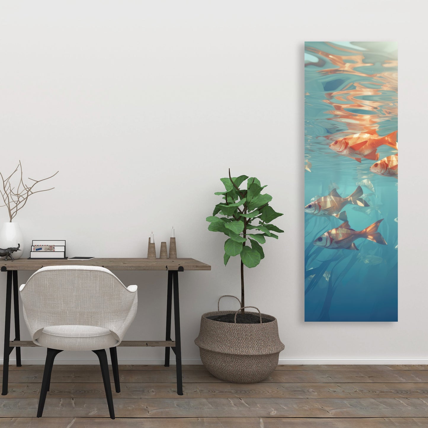 Surface tension - 32"x32" Canvas