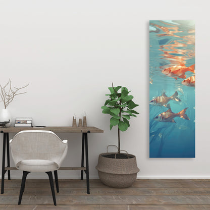 Surface tension - 32"x32" Canvas
