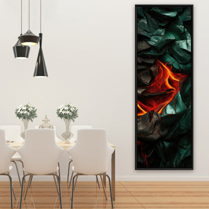 Imminent rupture - 36"x36" Framed canvas
