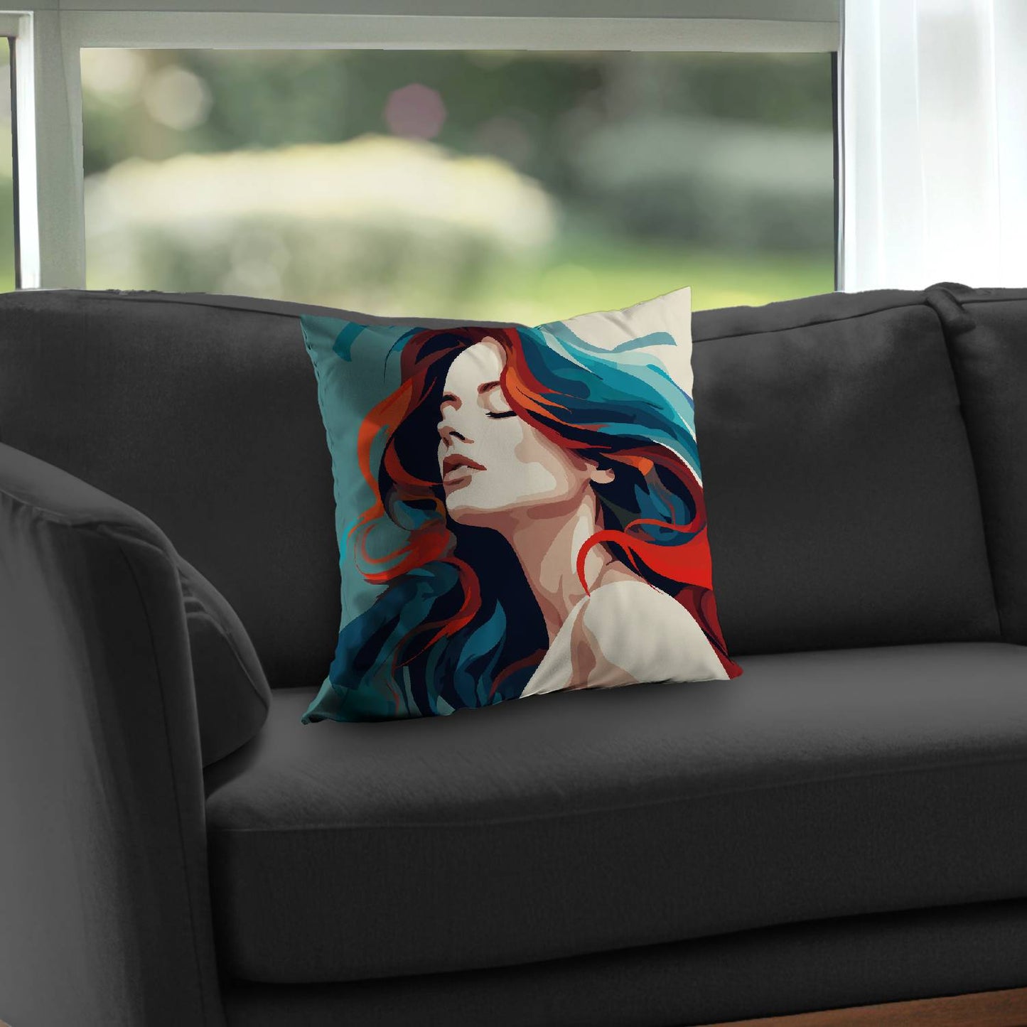 Zen - Throw pillow - Print on demand