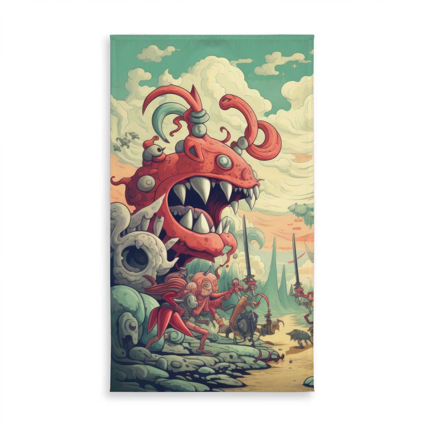 Two titans - Tablecloth