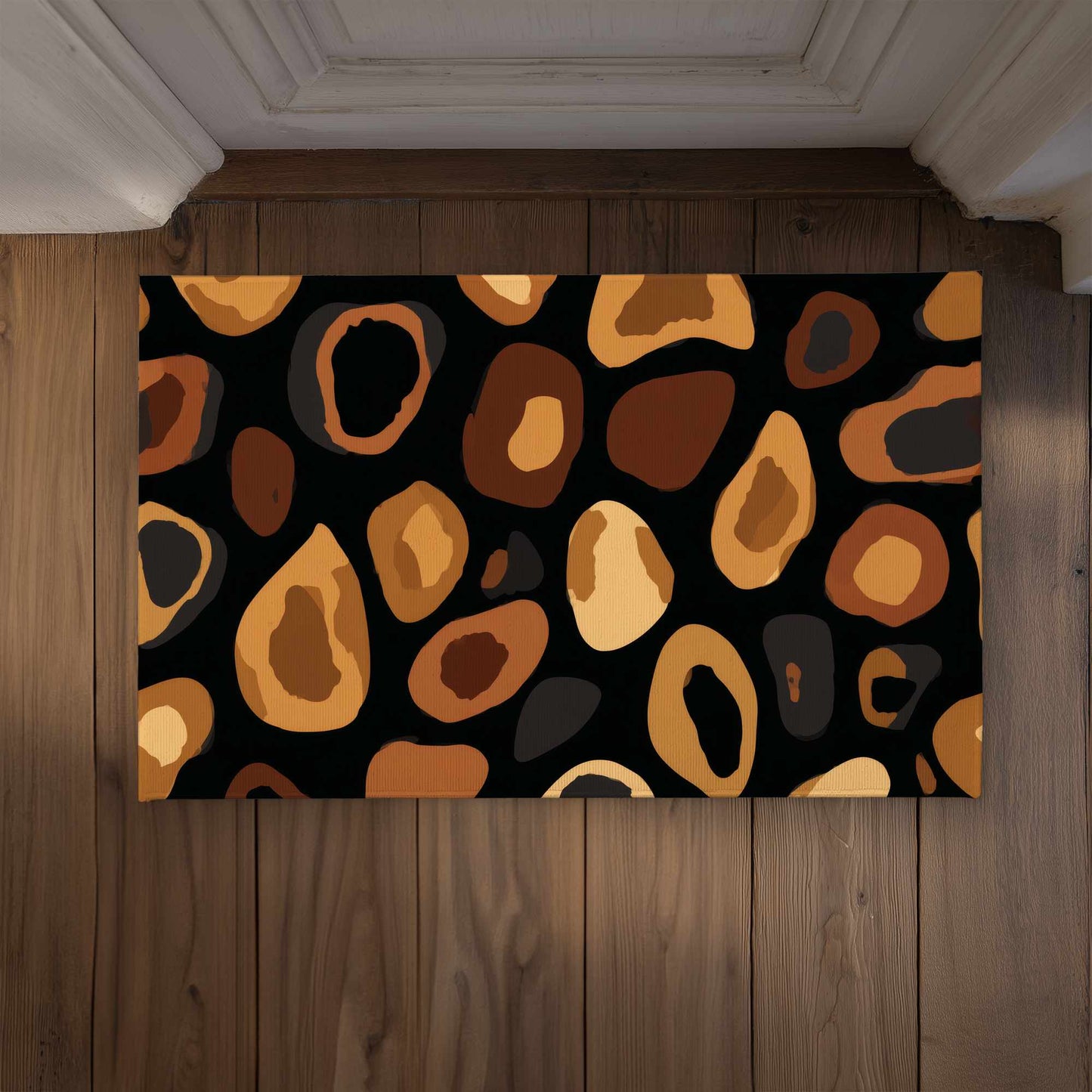Wild Earth Spots Door Mat - Indoor Outdoor Home Decor