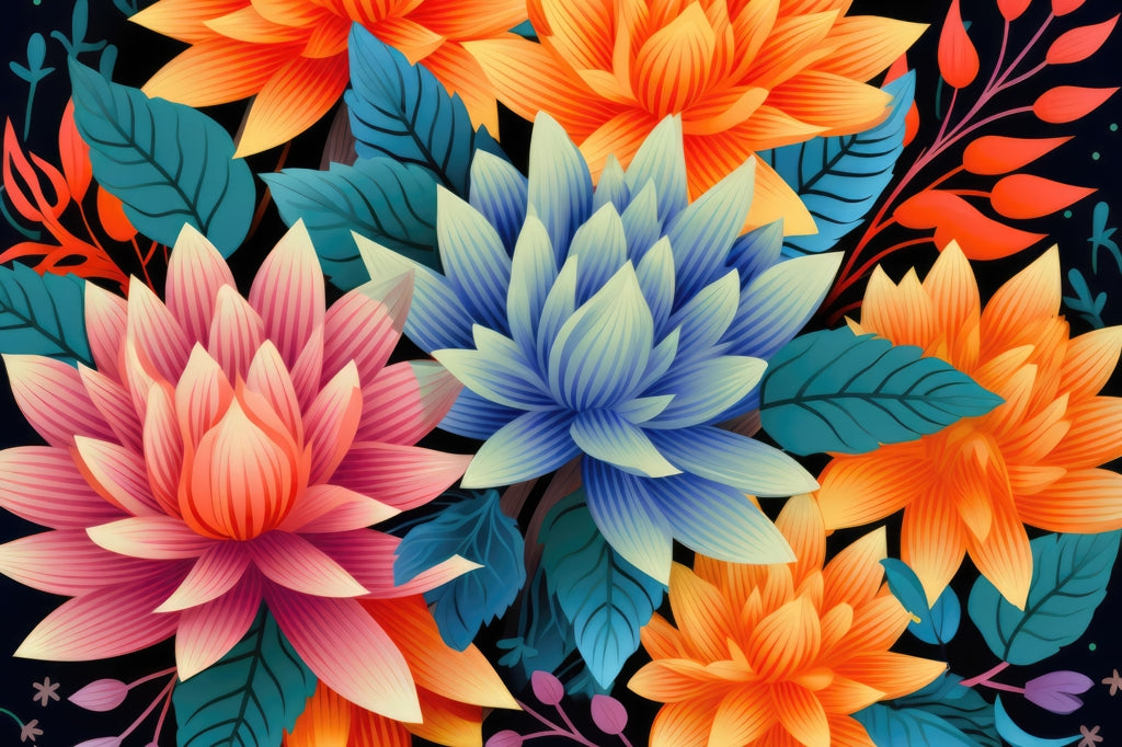 Tapis d'extérieur Color Bouquet | Élégant accent de décoration intérieure