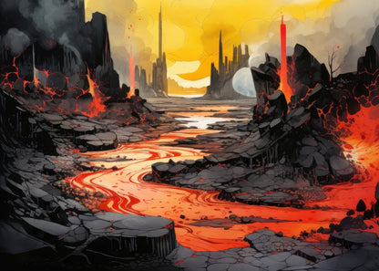 Charred Yellow Indoor Outdoor Door Mat | Decor Essential