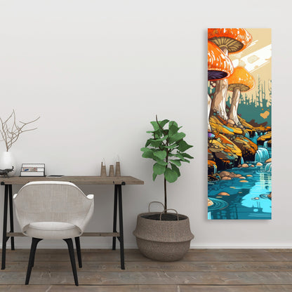 Wisdom Inbound - Red Canvas Art for Stylish Home Decor