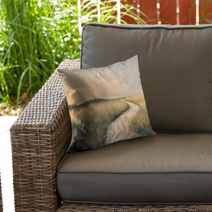 Soft Breeze Green Poly Twill Throw Pillow Insert | Home Decor