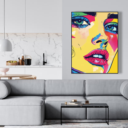 Glaze - 24"x24" Framed canvas