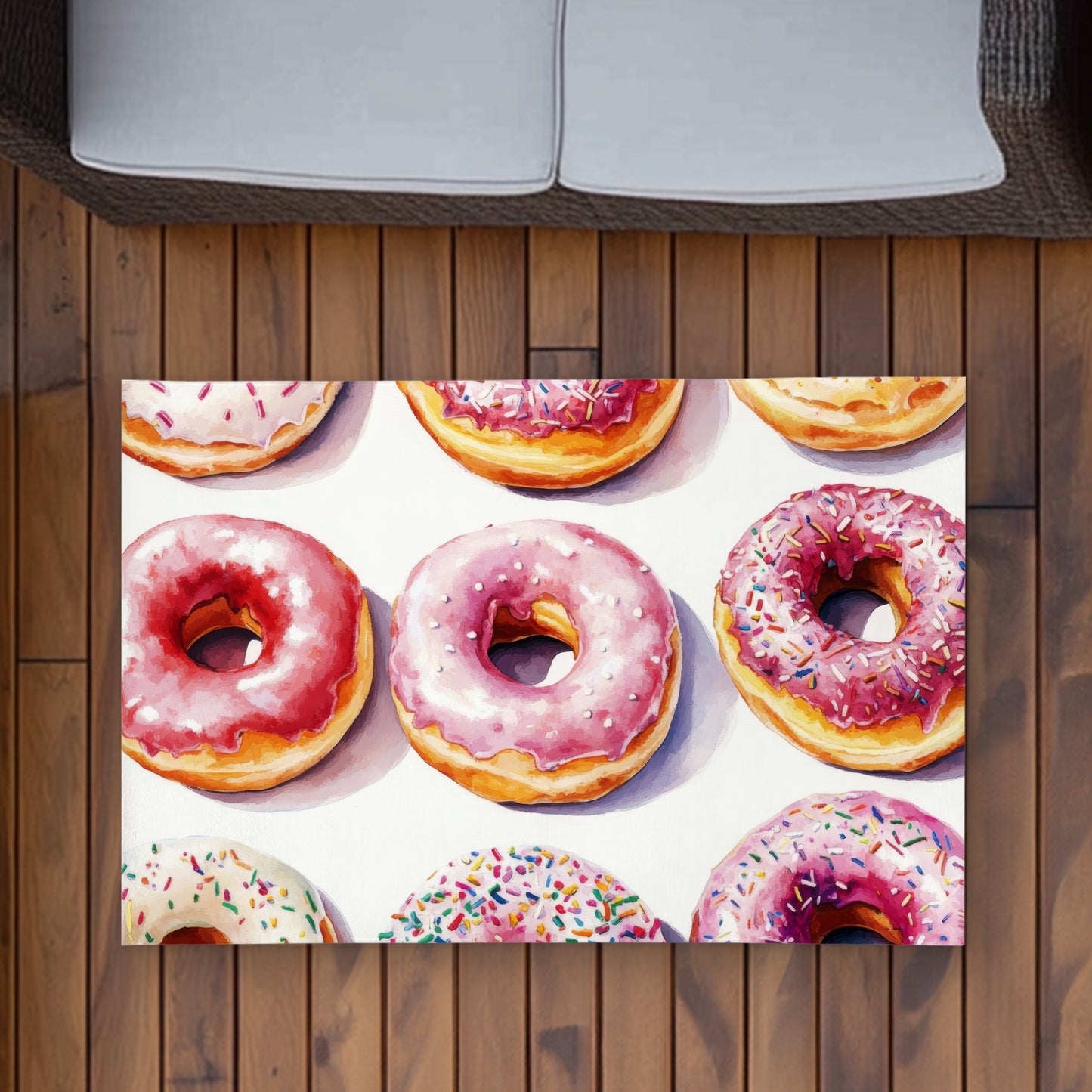 Yummy Pink Outdoor Area Rug | Stylish Home Decor Accent