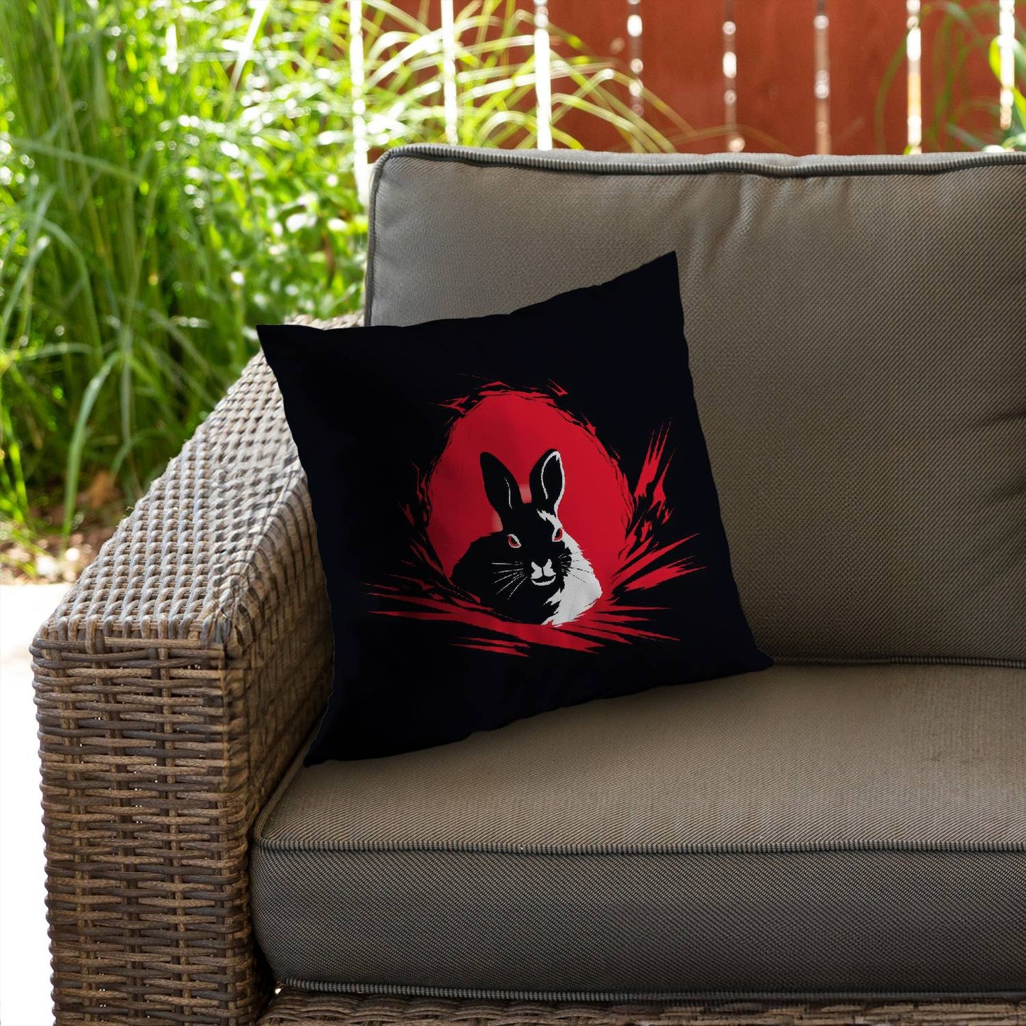 Bad intentions - Throw pillow - Print on demand