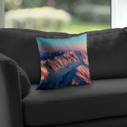 Sunny Peaks Poly Twill Throw Pillow | Home Decor Accent
